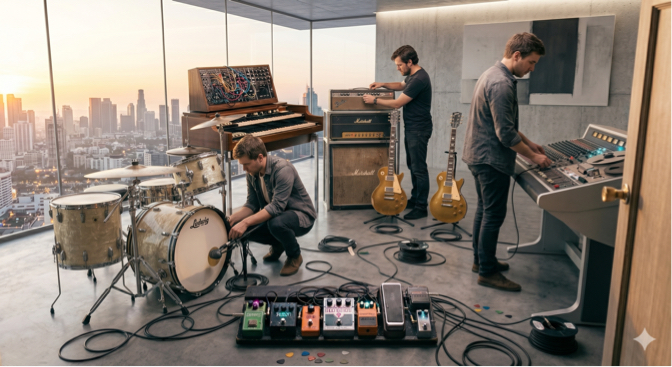 Studio Setup Interface